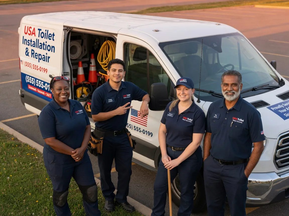 Toilet Installation company in Cecil, WI